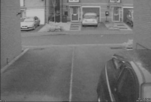 Screenshot of the working outside CCTV images