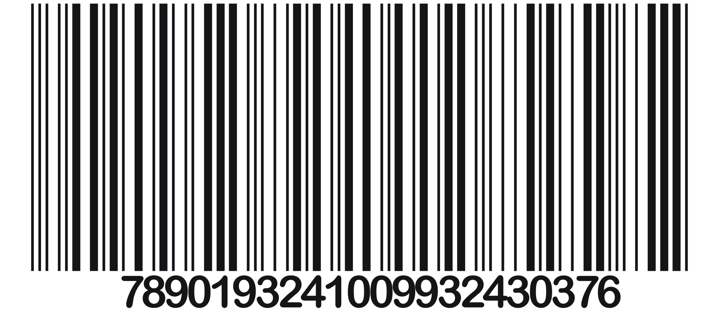 Possibly a barcode for a Black Friday TV?