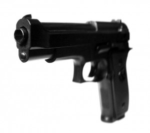 Image of a toy gun that looks very real